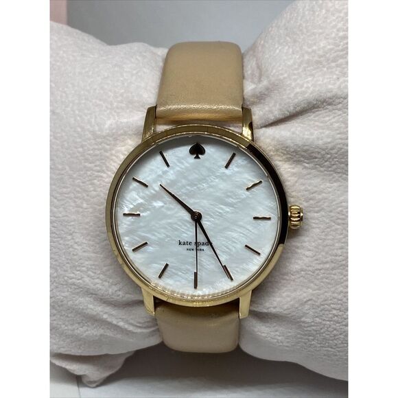 Kate Spade Metro KSW1403 Womens Rose Gold Leather Analog Dial Quartz Watch BW141 main image 9